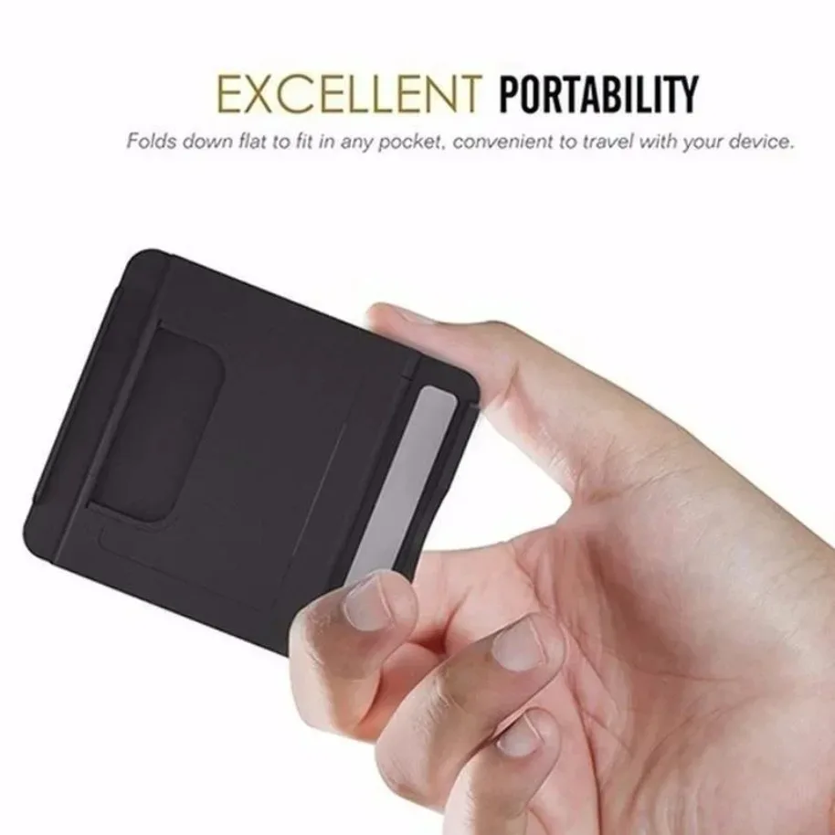 Universal Mini Creative Portable Folding Plastic Phone Holder Tablet Computer Stand For iPhone 17 16 15 14 13 12 Xiaomi Samsung