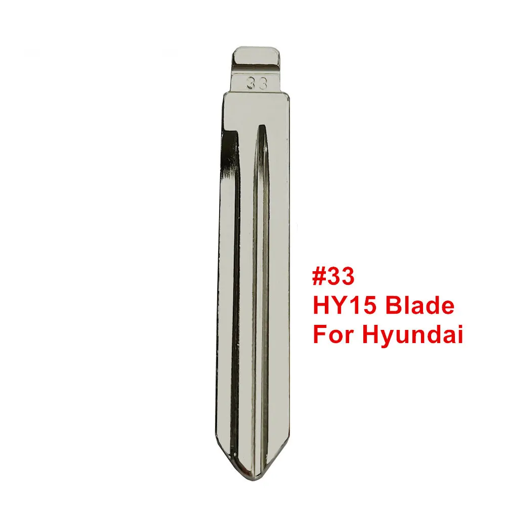 10pcs KD VVDI Flip Remote Key Blade #08 #15 #28 #29 #33 #34 #36 #50 HY15 HY16 For Hyundai Tucson Accent Getz Matri Sonata Kia car key blank remote
