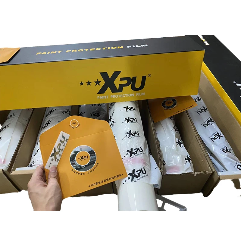 페인트 보호 필름 TPU 랩 필름 광택 ppf, 스크래치 방지, 황변 방지 PPF TPU 투명 PPF