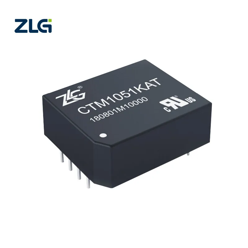 

ZLG CAN Bus Isolator Module Isolation CAN DC-DC Signal Isolated CAN Bus Transceiver Bus Protection Circuit CTM Series