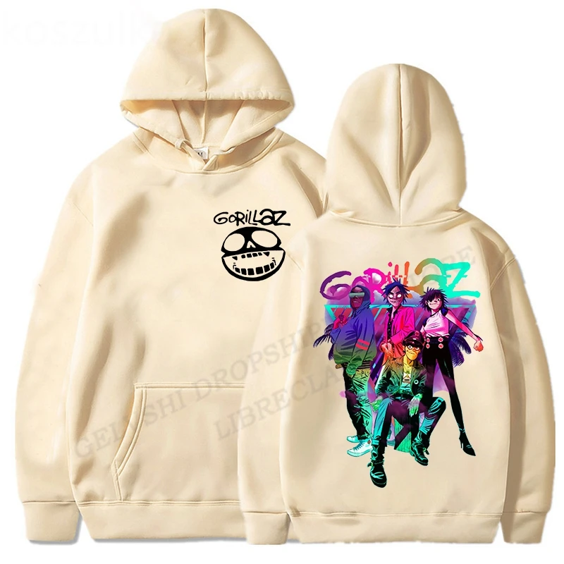 Sudadera con capucha de banda de Rock para hombre y mujer