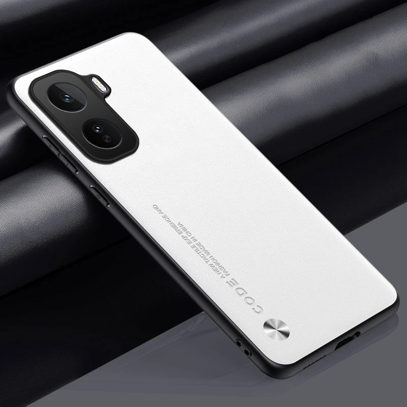 Luxury PU Leather Shockproof Phone Case - Full Protection Back Cover