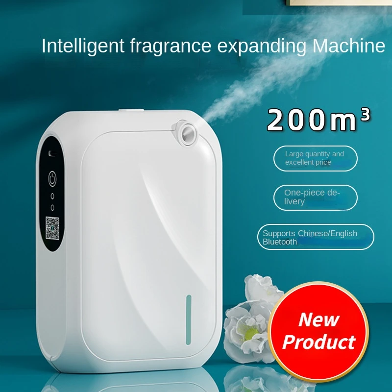 

140ML Fragrance Diffuser Wall Mounted Hotel Essential Oil Diffuser Scent Machine Bluetooth APP Control Home Air Freshener Device