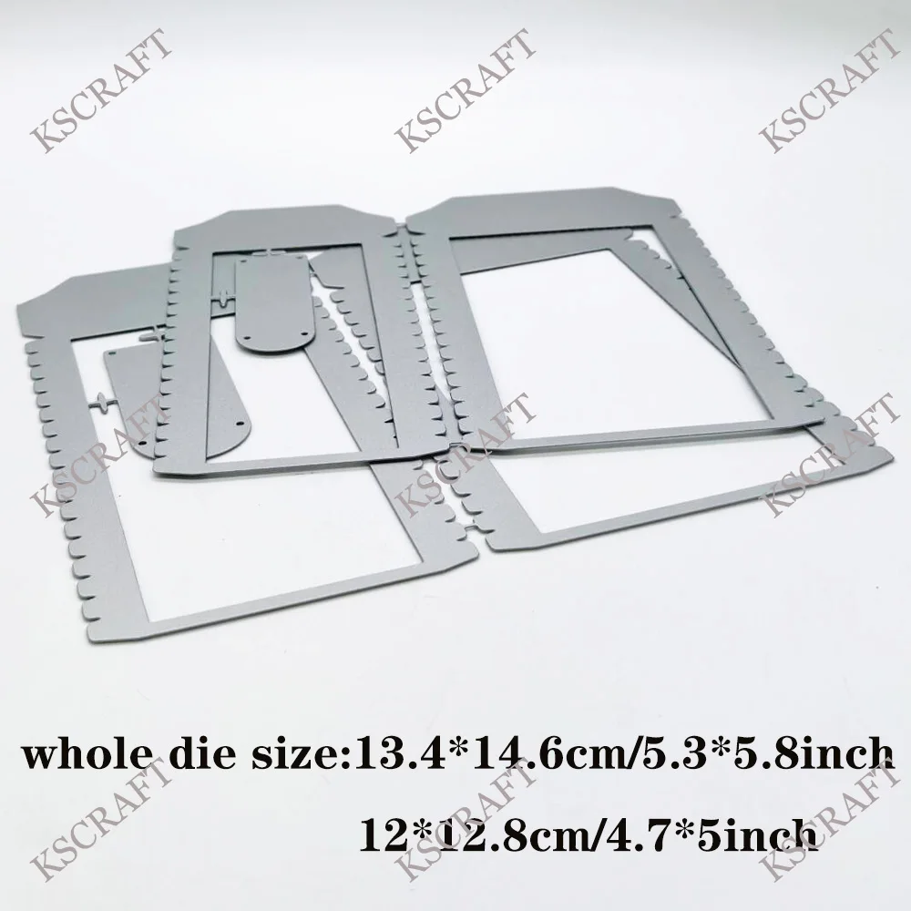 KSCRAFT 미니 북스 커팅 다이 스텐실 DIY 스크랩북킹 장식 엠보싱 DIY 종이 카드
