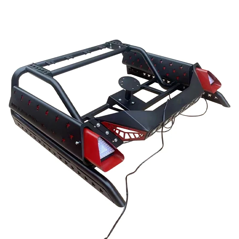 JMC 그랜드 애비뉴용 4X4 픽업트럭 차량용 블랙 스틸 롤 스포츠 롤바 롤 케이지 골포스트 갠트리