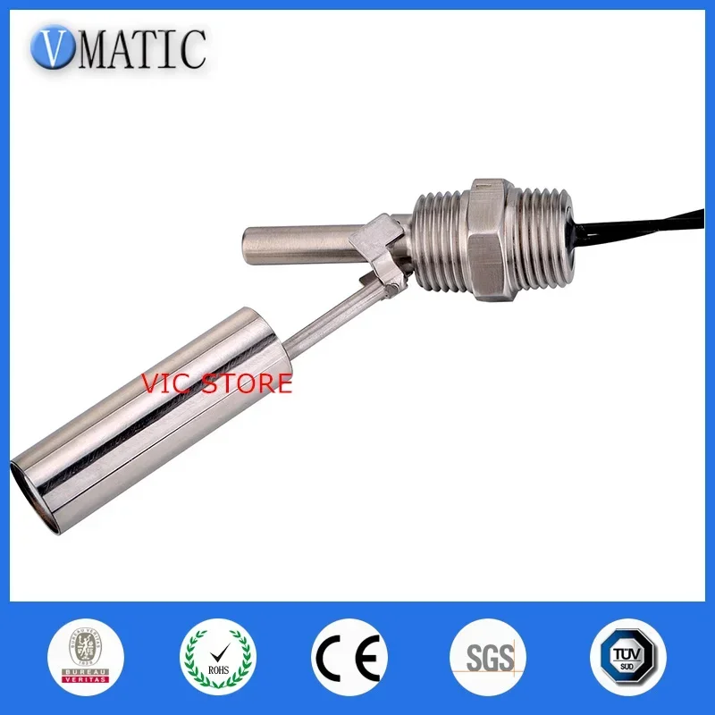 Stainless Steel Sensor VCL12 90 Degrees Side Mounted Float Valve Level Switch