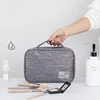 1pc Multi-Functional Travel Makeup Bag For Women Foldable Toiletry Bag Dry Wet Separation  Cosmetic Washing Storage Bag Girls 2