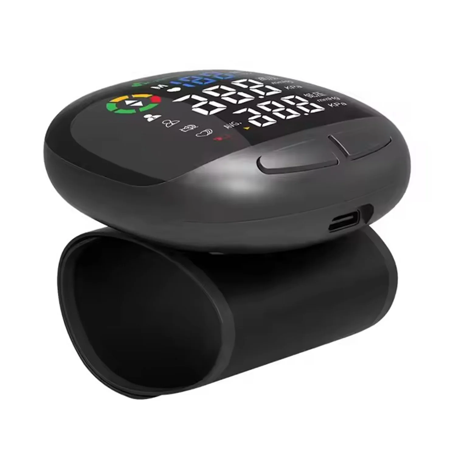 Automatic Digital Wrist Blood Pressure Monitor Sphygmomanometer Tonometer for Measure Tensiometro Rechargeable Medical Equipment 6