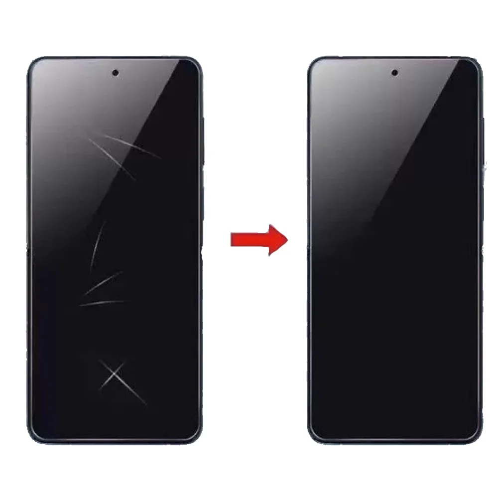Triple Pack Anti-Spy Privacy Hydrogel Screen Protector with Invisible Shielding