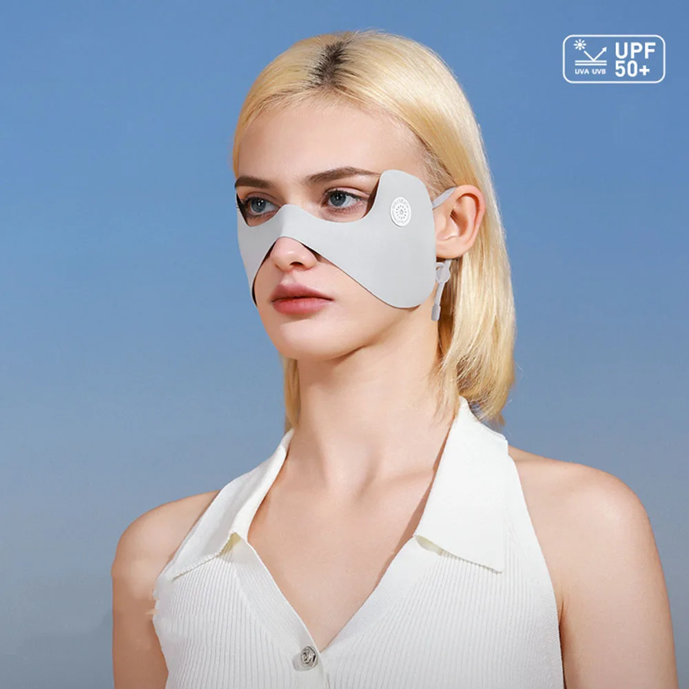 

Маска-бабочка без следов, Шелковый солнцезащитный шарф для лица, дышащая маска для лица, летняя маска для верховой езды, патчи для лица с УФ-защитой