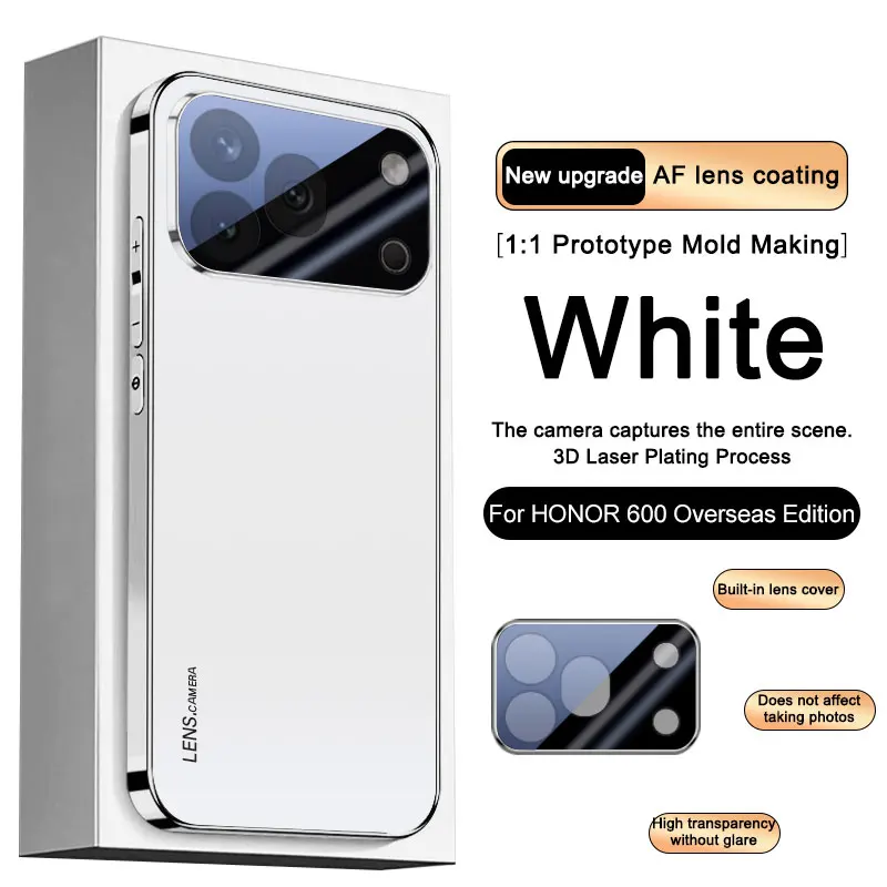 Minimalist Scratch-Resistant Acrylic Phone Case - Shockproof and Durable Cover