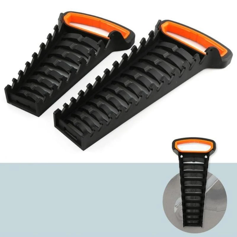 Multi Slot Ratchet Wrench Holder Convenient Plastic Tool Storage Rack for Quick Access and Organization Garage Workshop M4YD