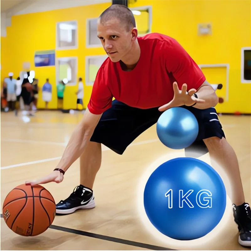 Basketball Dribble Training Soft Weight Sand Ball Improve Reaction Coordination Weight Ball Wrist Movement Non Slip Grip