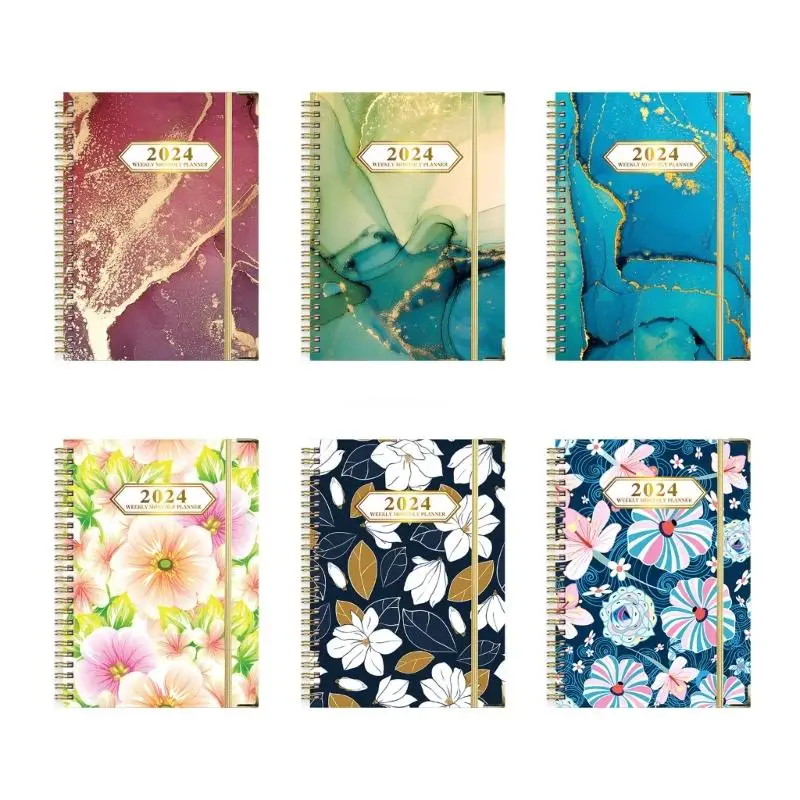 

Календарь для школы, годовой ежемесячный настольный календарь на 2024 год, офисный календарь для домашнего Dropship