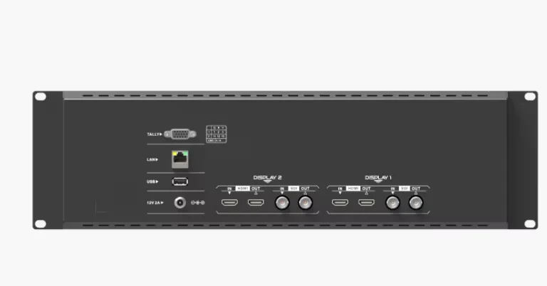 Lilliput RM-7029S Monitor 7 Inch 3G-SDI Dual Monitor 3RU Rack-Mounted Metal Housing