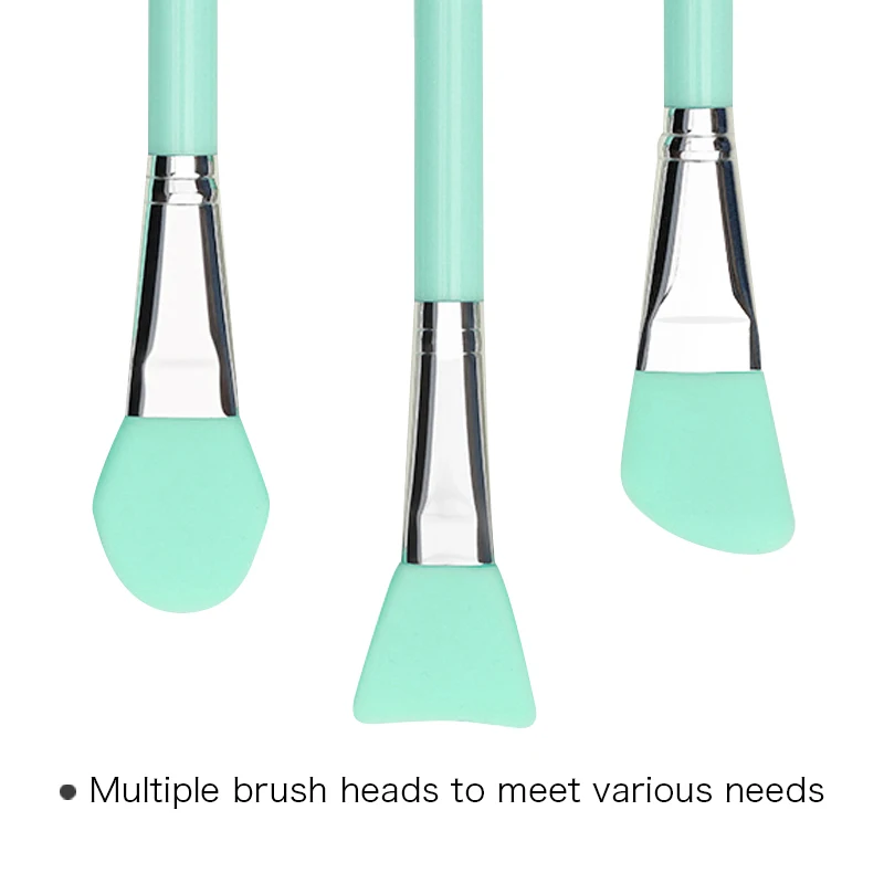Professional Silicone Facial Mask Brush Cream Mixing Silicone Brush Makeup Brush Face Skin Care Tool 3