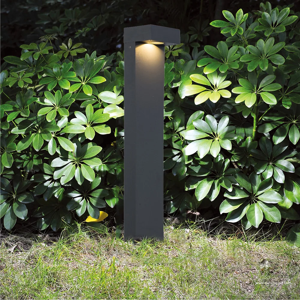 Brilliant Led Lawn Light Decoration Ac110v Ac220v Garden Lamp New Design Bollard Waterproof Landscape Lighting