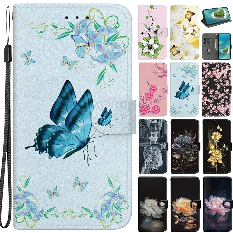 Per Huawei P50 Pro Custodia A Portafoglio Per Huawei P 50 Pro P50Pro Custodia Verniciata Huawei P40 Pro P 40 P40Lite 5G Cover In Pelle Conchiglie Coqu