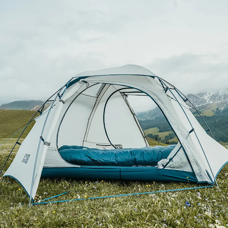 Naturehike Jims Gear Outdoor Camping Tents 1-2 Person 15d Nylon Silicone Coating Ultralight 4 Seasons Hiking Picnic Travel Tents
