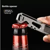 Titanium Alloy Multi-Function Crowbar for Outdoor Tour Bike Regulator Camping Hiking Various Screwdriver Bottle Opener 3