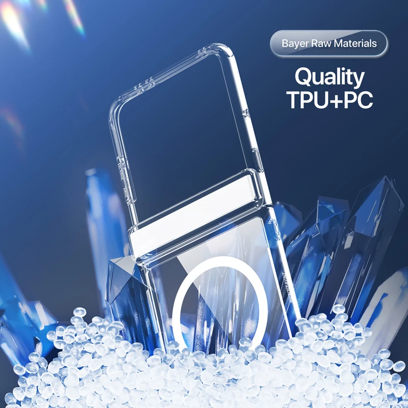 DUX DUCIS Magnetic Anti-Fingerprint Transparent Protective Case