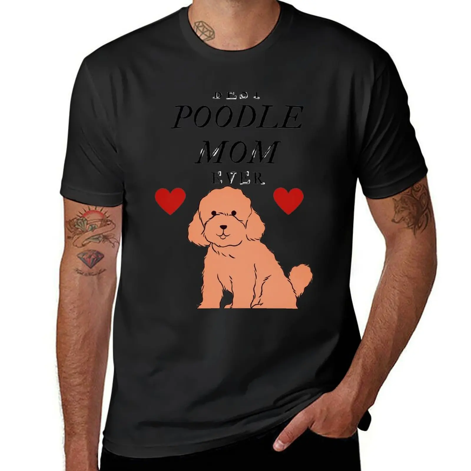 

Best Poodle Mom Ever T-shirt new edition boys animal print blacks mens tall t shirts