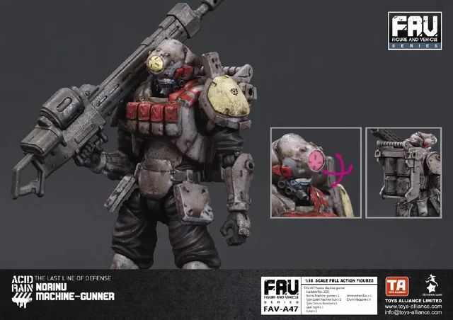 SOLD OUT-Acid Rain FAV-A47 Norinu Machine-gunner - Pocket In