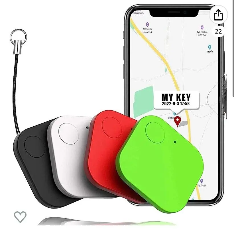 Mini Anti Loss Device Tracker Bluetooth-compatible Elderly Children Pet Loss Prevention Equipment Elder SOS Tracker