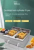 Tqh Desktop Deep Frying Pan Commercial Electric Fryer Constant Temperature Large Capacity French Fries Chicken Chop 6
