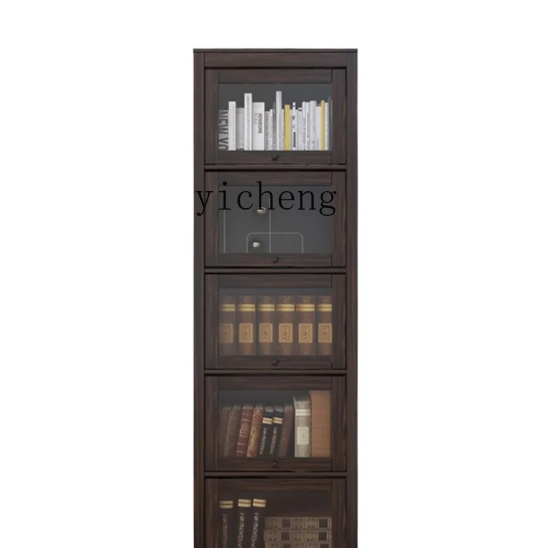 

ZK Household Light Luxury High-End Storage Cabinet with Glass Door Dust-Proof Display Cabinet Custom Storage Cabinet
