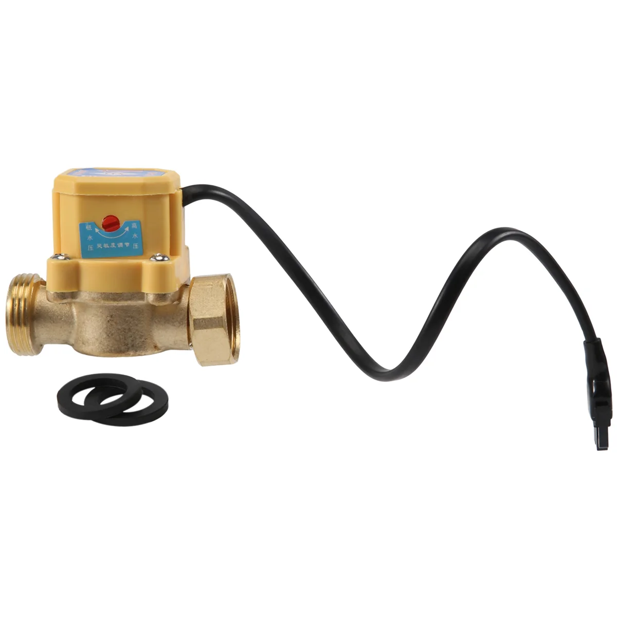 Pump Water Flow Sensor Switch 26mm 3/4" PT Thread Connector 120W
