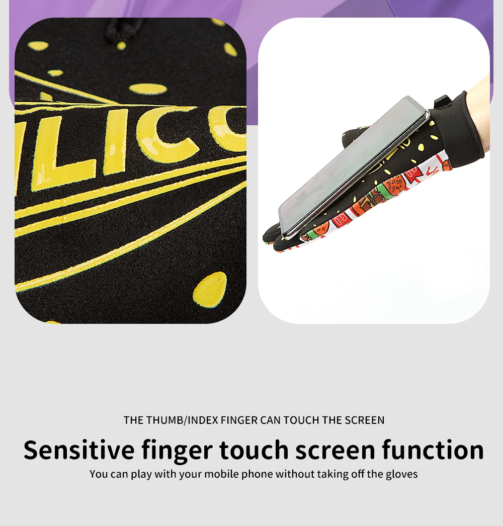 Off Road Motorcycle Touch Screen Full Finger Spring Summer Autumn Mountain Bike Downhill Outdoor Sports Gloves