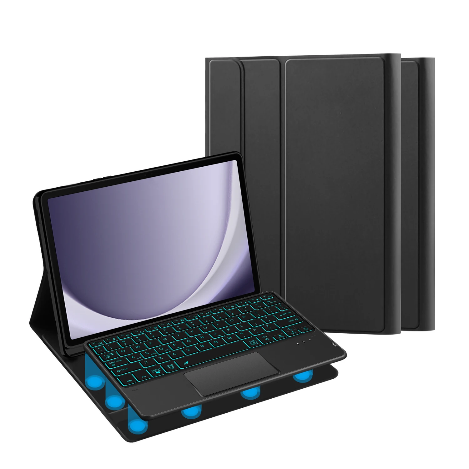 Magic Keyboard Case for Tablets - Premium Protective Cover with Built-in Keyboard