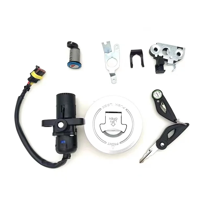 

Оригинальный замок для Benelli TNT 150i TNT 150 BJ150-29/29B/29A, электрический дверной замок, крышка топливного бака, полный Автомобильный Замок TNT150