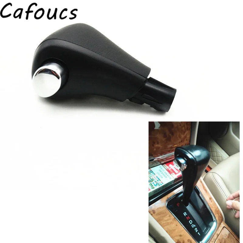 Cafoucs Car Shift Lever Button Automatic Stick Gear Shift Knob Lever