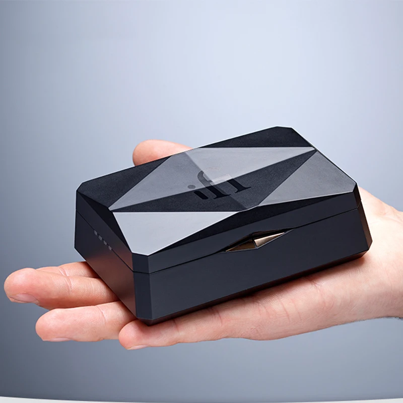 IFi Go Pod 무선 웨어러블 HD 블루투스 DAC 및 헤드폰 앰프, 지지대 고해상도 96kHz, 24 비트, TWS LDAC 포함, 세계 최고 수준의