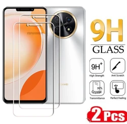 Premium 2 - Pack 9H HD Tempered Glass Screen Protector Film for 2 pieces (Huawei nova Y91)