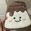 Cute Hanging Hand Towel Coral Fleece Absorbent Towel Kitchen Cleaning Cloth Bathroom Quick Drying Square Towel Home Hand Towel 6