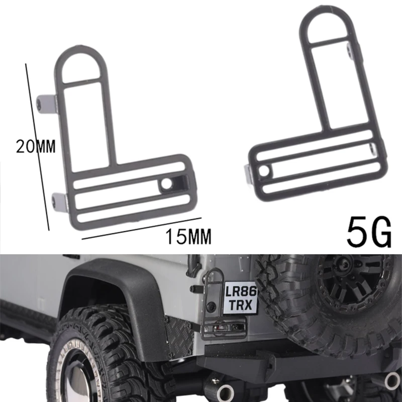 Trx4M Griglia Di Copertura Della Luce Posteriore In Metallo Per 1/18 Rc Crawler Traxxas Trx-4M Land Rover Defender Parti Di Aggiornamento