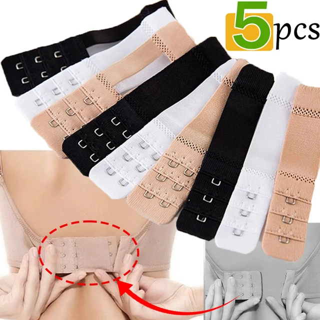 5/3/1Pcs Adjustable Bra Extenders Strap Women Ladies DIY Underwear Belt  Buckle Extension 9/6Hooks Intimates Lengthened Clip Pins - AliExpress