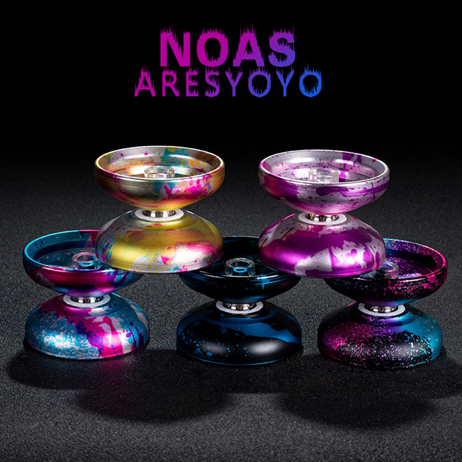 Kids Interactive Metal Yoyo Ball Educational for Play Funny Table Toy Super Long Best Gift for Indoor/Outdoor Supplies Dropship