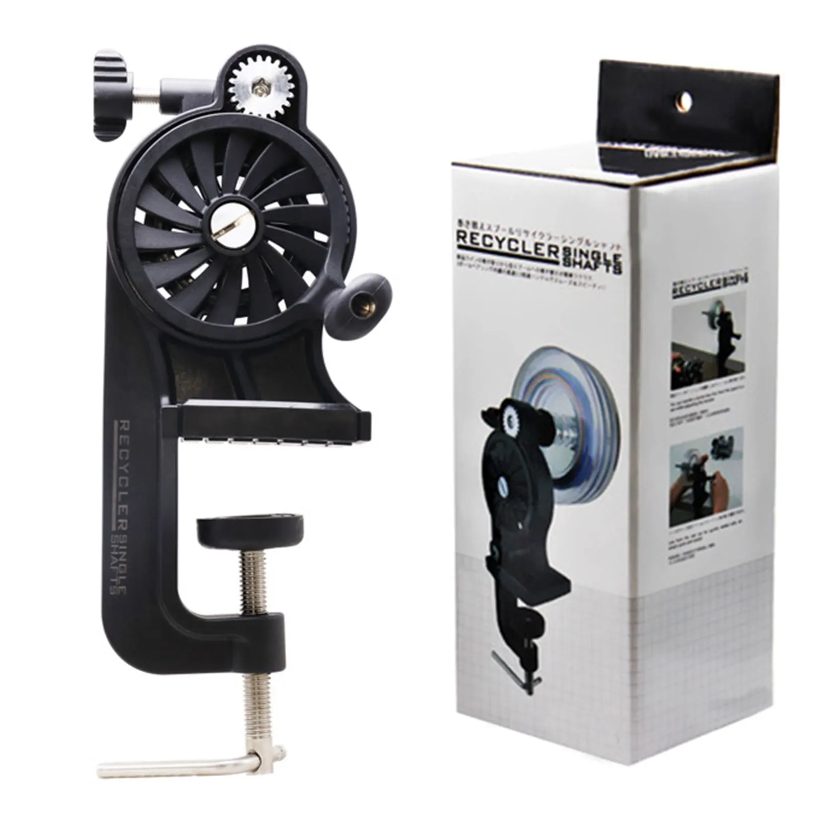 

Fishing Line Spooler Portable Table Clamp Fishing Line Winder Adjustable Fishing Reel Line Spooler Machine For Thick / Thin Rods