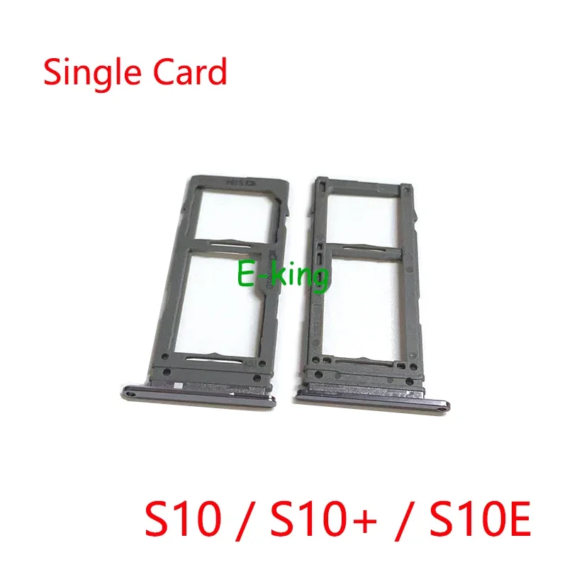 10PCS For Samsung Galaxy S8 S9 S10 Plus S10e Sim Card Slot Tray Holder Sim Card Reader Socket sim card reader