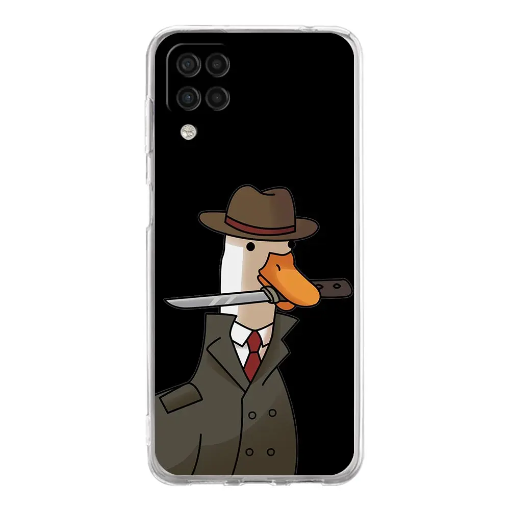 Cartoon Doubt Duck Phone Case Cover