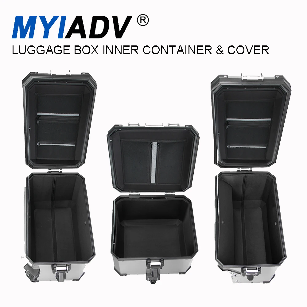 Nonuine Voor B&MW R1200GS LC ADV R1250GS R 1200 GS Motorfiets Bagagebox Innerlijke Container Trunk Side Zadeltas Binnentas (Kleur : For top box
