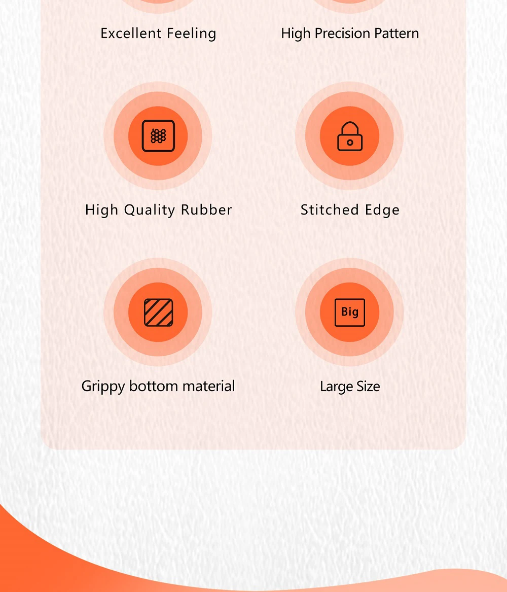 Phangkey-teclado mecânico mousepad, borracha de alta qualidade,