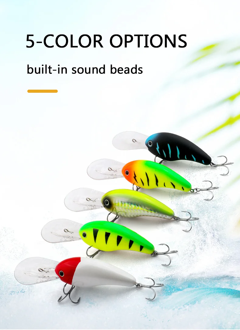 Strike King Rasselnde Wobbler Angelköder 20g 27g Wobbler für Hecht Angelgerät Köder Minnow Harter Köder Künstliche Minnow – Detail 8
