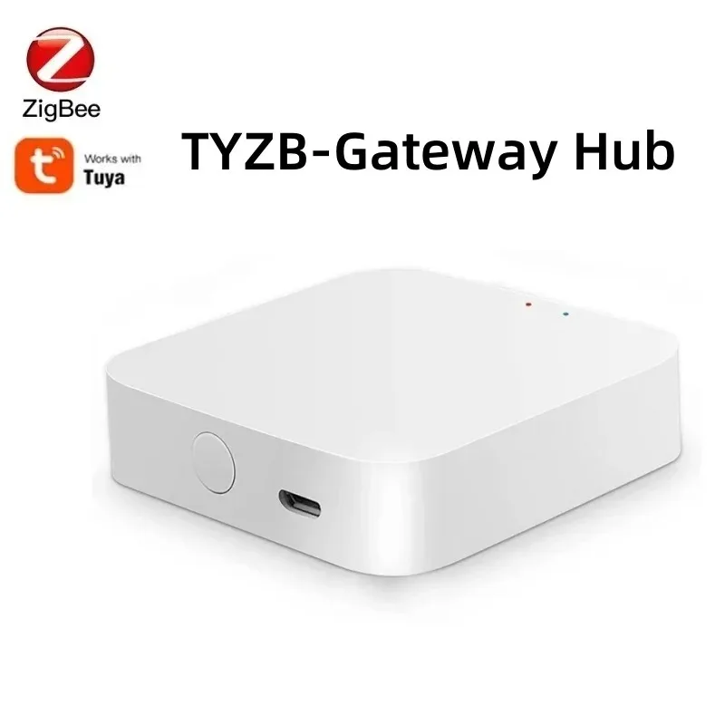 Tuya Zigbee Door Window Sensor Gateway Hub Water Leak Detector Pir Motion Sensor