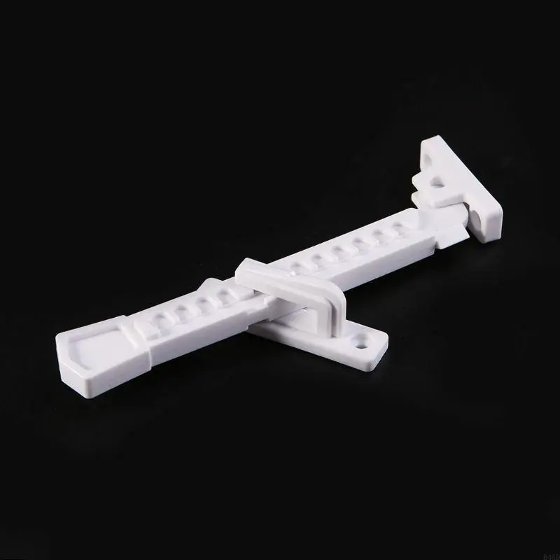 B46D ABS Window Brace With Screws Window Sash Lock Child Safety for Latch Wind