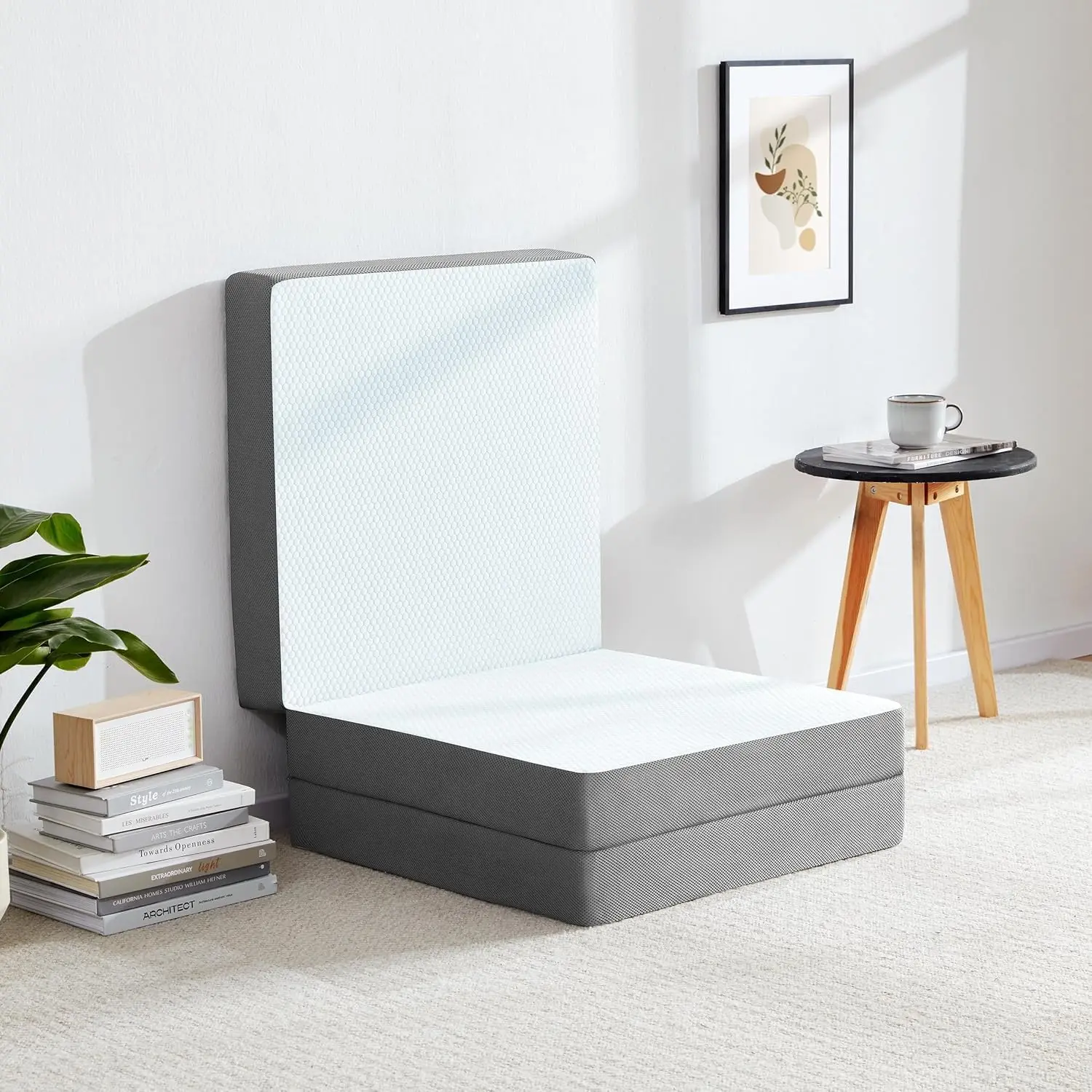 مرتبة مفردة قابلة للطي، مرتبة علوية ثلاثية الطي من...